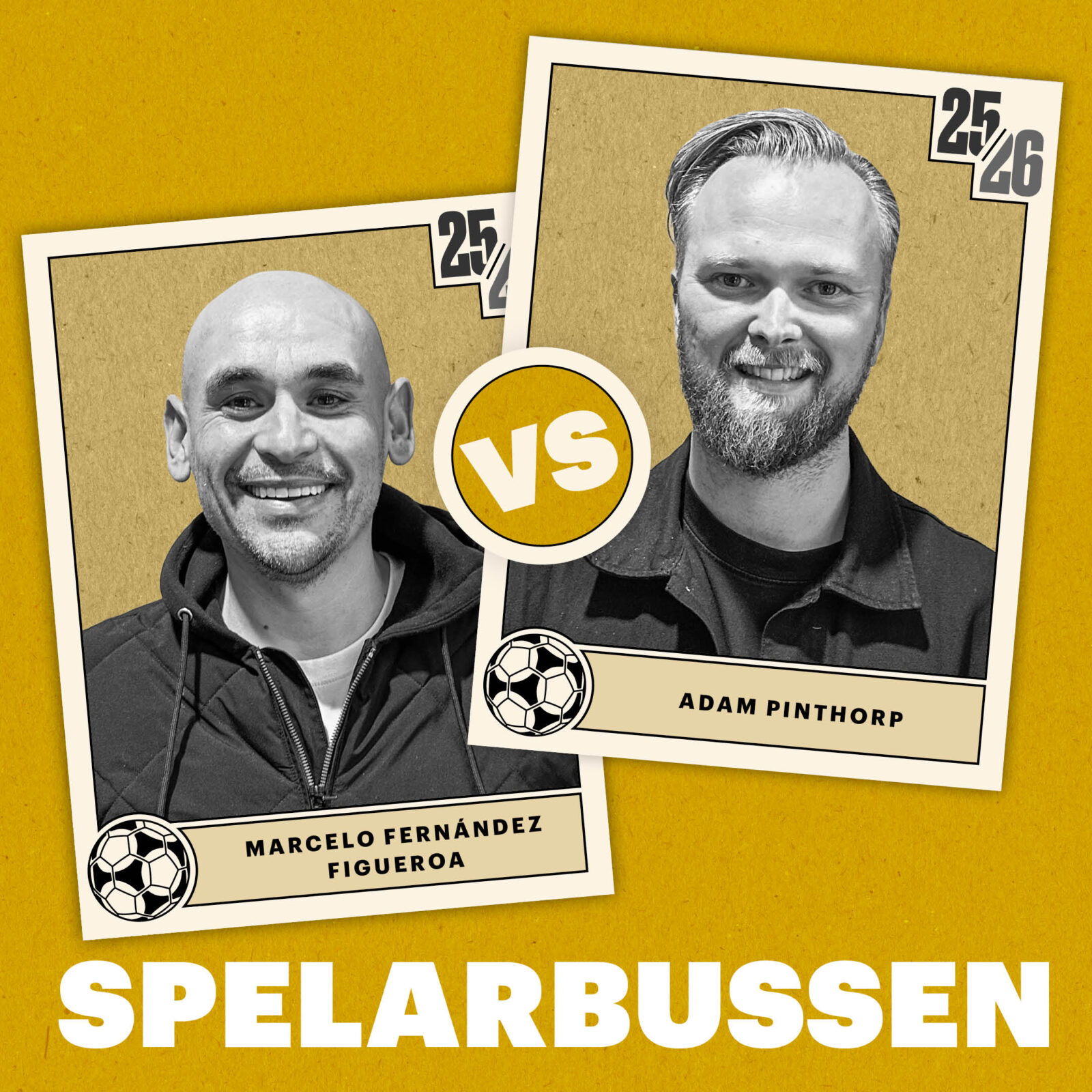 Marcelo Fernández Figueroa möter Adam Pinthorp i Spelarbussen